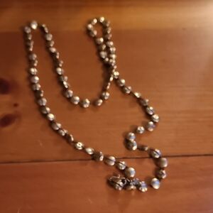 Lucky Brand Gold Beaded Necklace